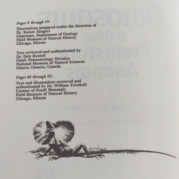 Vintage Funk and Wagnalls World of Dinosaurs and Other Prehistoric Animals - Picture 5 of 8